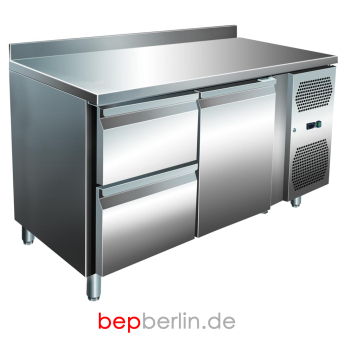 Preview: Kühltisch 1360 x 600 x 890/950 mm,-2°C/+8°C, Umluft